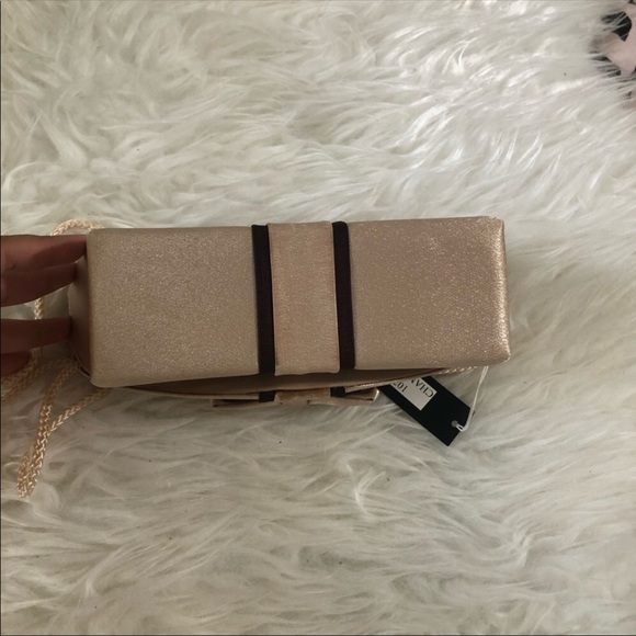 👜 MONI COUTURE EVENING BAG DARK AND LIGHT BROWN BUNDLE 👜 - Picture 8 of 12